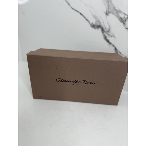 GIANVITO ROSSI EMPTY SHOE BOX Gift Storage Display Prop 12" x 8" - Picture 1 of 8